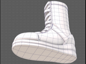 Shoes cartoonV52 3D Модель