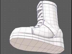 Shoes cartoonV52 3D Модель