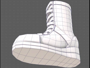 Shoes cartoonV52 3D Model