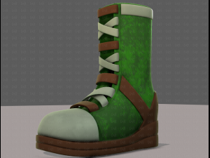 Shoes cartoonV52 3D Модель