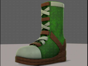 Shoes cartoonV52 3D Model