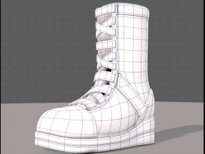 Shoes cartoonV52 3D Модель