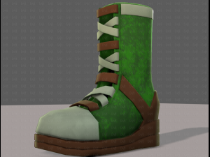 Shoes cartoonV52 3D Модель