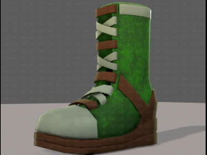 Shoes cartoonV52 3D Model