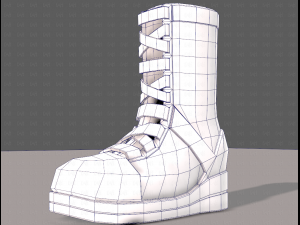 Shoes cartoonV52 3D Модель