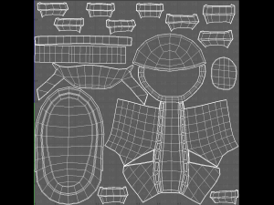 Shoes cartoonV52 3D Модель