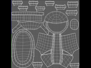Shoes cartoonV52 3D Model