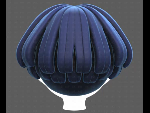Base Hair for Boy V53 3D Model