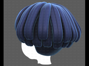 Base Hair for Boy V53 Model 3D