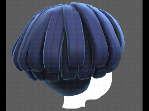 Base Hair for Boy V53 Model 3D