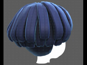 Base Hair for Boy V53 3D Model