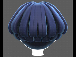 Base Hair for Boy V53 3D Model