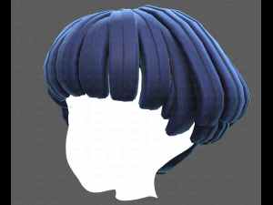 Base Hair for Boy V53 3D Model