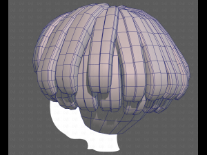 Base Hair for Boy V53 Model 3D