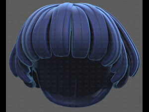 Base Hair for Boy V53 3D Model