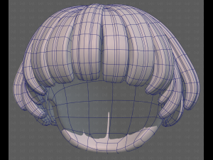 Base Hair for Boy V53 Model 3D