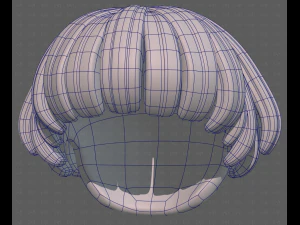 Base Hair for Boy V53 3D Model