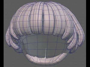 Base Hair for Boy V53 3D Model