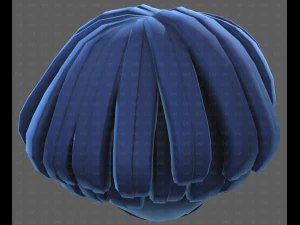 Base Hair for Boy V53 3D Model