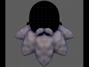 Beard V53 3D Model