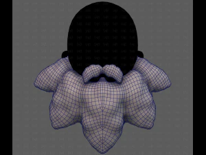 Beard V53 3D Model