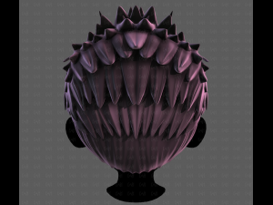 3D Hair style for boy V113 Modelo 3D