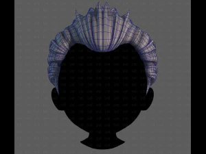 3D Hair style for boy V113 3D Model