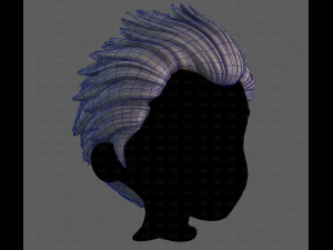 3D Hair style for boy V113 3D Model