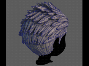 3D Hair style for boy V113 Modelo 3D