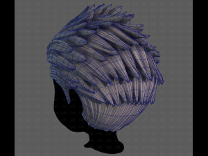 3D Hair style for boy V113 Modelo 3D