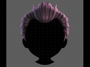 3D Hair style for boy V113 3D Model