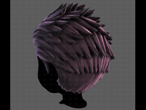 3D Hair style for boy V113 Modelo 3D