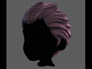 3D Hair style for boy V113 Modelo 3D