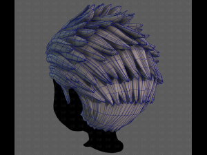 3D Hair style for boy V113 Modelo 3D
