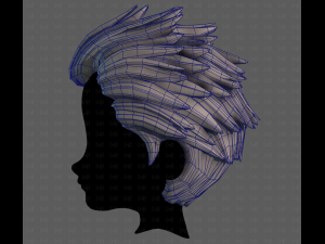 3D Hair style for boy V113 Modelo 3D