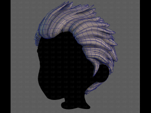 3D Hair style for boy V113 Modelo 3D