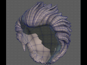 3D Hair style for boy V113 Modelo 3D