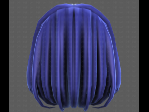 3D Hair style for girl V113 3D-Modell