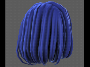 3D Hair style for girl V113 3D-Modell