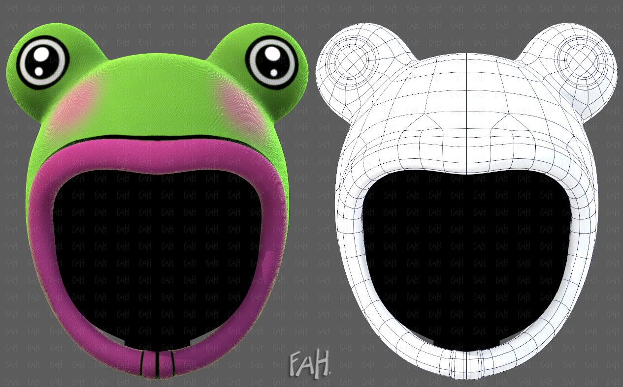 Cap V55 3D Model .c4d .max .obj .3ds .fbx .stl .blend 
