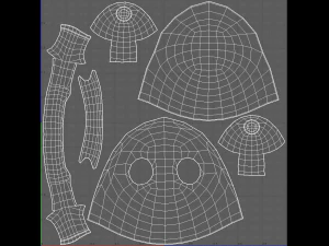 Cap V55 3D Model