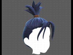 Base Hair for Boy V54 3D Модель