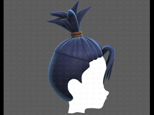 Base Hair for Boy V54 3D Модель