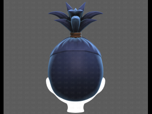 Base Hair for Boy V54 3D Модель