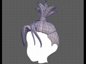 Base Hair for Boy V54 3D Модель