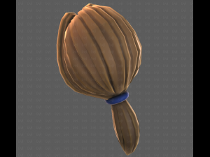 Base Hair for girl V54 Modello 3D