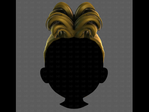 3D Hair style for boy V114 3D Модель