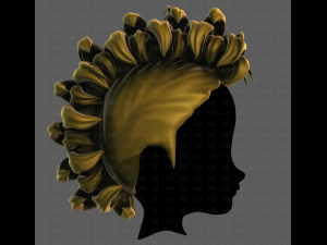 3D Hair style for boy V114 3D Модель