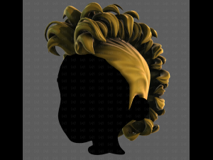 3D Hair style for boy V114 3D Модель