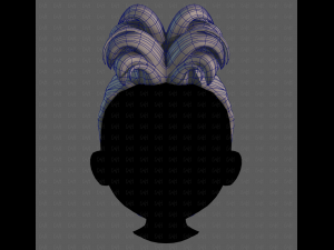3D Hair style for boy V114 3D Модель